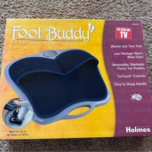 Holmes Foot Buddy Personal Heater Feet Warmer HMH120 Ergonomic - BRAND NEW!
